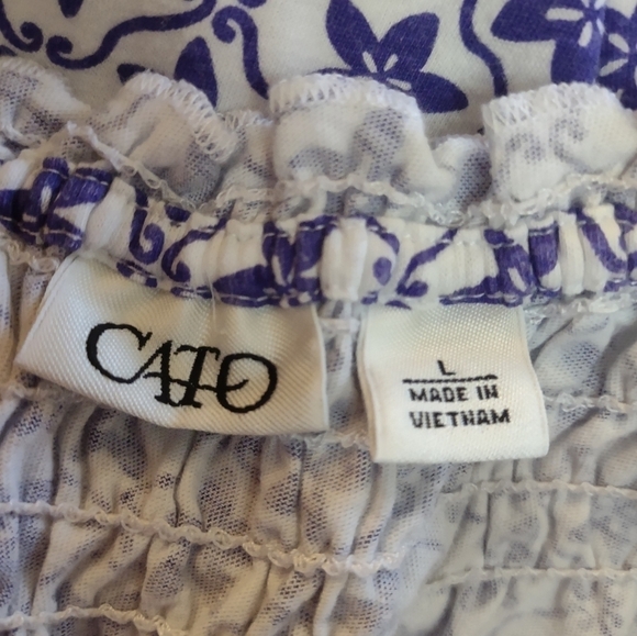 Cato Womans size large multi style blouse shirt top - Picture 8 of 9